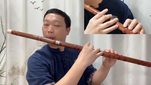 Bass G Key Deep Sound Dizi Flute Improvisation смотреть онлайн