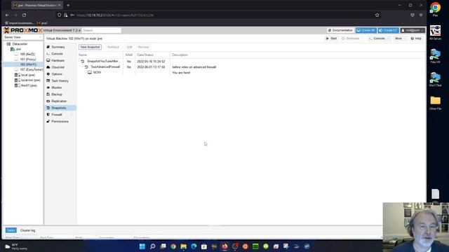 Proxmox Snapshot Rollback - Quick Demo смотреть онлайн