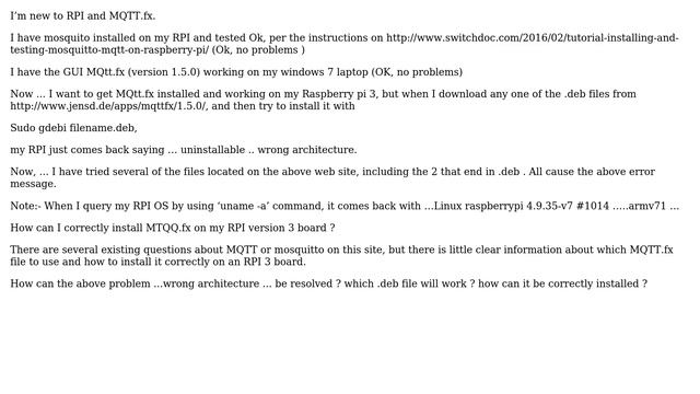 Raspberry Pi: MQTT.FX - how to install on RPI 3 from MQtt.fx website смотреть онлайн