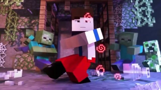 Танцы на новы уровень (minecraftt анимации) смотреть онлайн