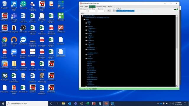 Adding Real-Time Scoreboard Data to vMix via XML смотреть онлайн
