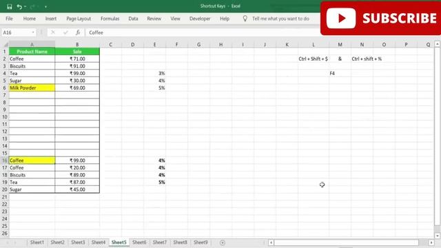 Excel 12 shortcutkeys jo aapke kaam ko aasan kar degi. how to use Excel shortcut keys смотреть онлайн