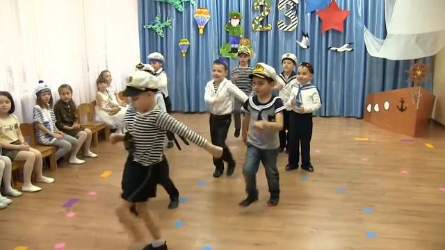 Детский Танец "На палубе матросы" смотреть онлайн