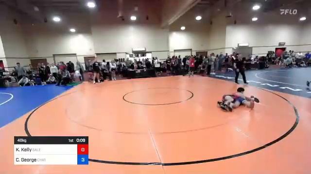 48 Kg Cons 8 #1 - Kanoe K. Kelly, Salem Elite Mat Club Vs Colin George, Chatfield Wrestling Club 7 смотреть онлайн