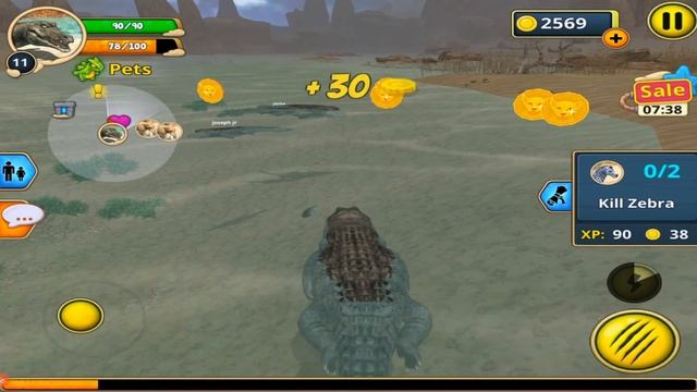 ?Crocodile Family Simulator Online 3D, Part 2, Upgrade, new baby Croc, By Area730 Entertainment, ? смотреть онлайн