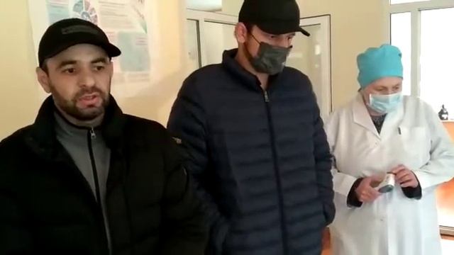 с. Карадах, Гунибский район. Привезли медикаменты. смотреть онлайн