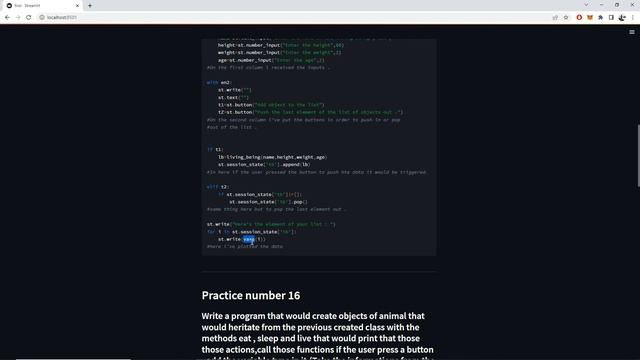 Python and streamlit practices ( part 6 ) , POO смотреть онлайн