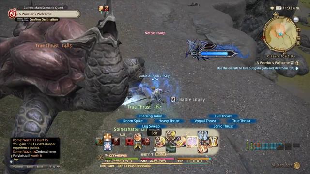 FINAL FANTASY XIV StormBlood - A Warrior's Welcome смотреть онлайн