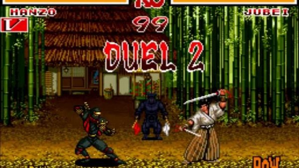 Samurai Shodown (SNES)-Playthrough with Hanzo