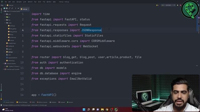 آموزش Api نویس با FastApi Python ( قسمت بیست و ششم - WebSocket - Background Tasks ) смотреть онлайн