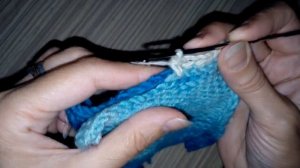 Учимся вязать. Декоративный шов