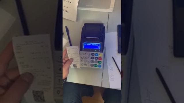 Как пробить чек возврата на кассе Меркурий 185