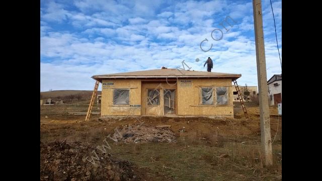 Строительство дома в Пожарском Симферополь смотреть онлайн