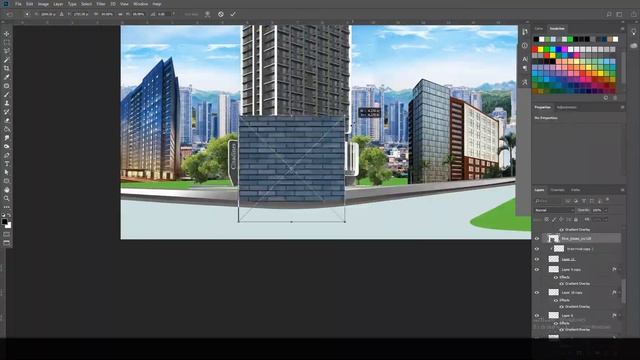 Building Transformation gamit (Adobe Photoshop 2019) смотреть онлайн