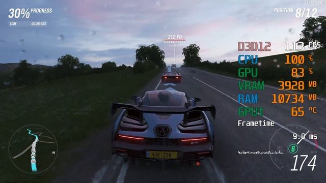GeForce RTX 2060 -- Intel Core i3-9100F -- Forza Horizon 4 Benchmark смотреть онлайн