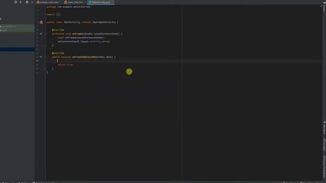 How to create menu in android studio | Menu 1 | android for beginners | android tutorial | magizh смотреть онлайн