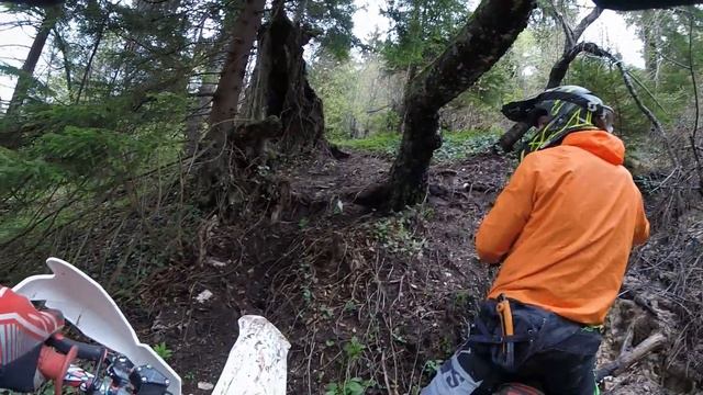 Enduro Mai HONDA 250 CR and KTM 300 EXC six Days 2020 Bosnia Hard wet смотреть онлайн