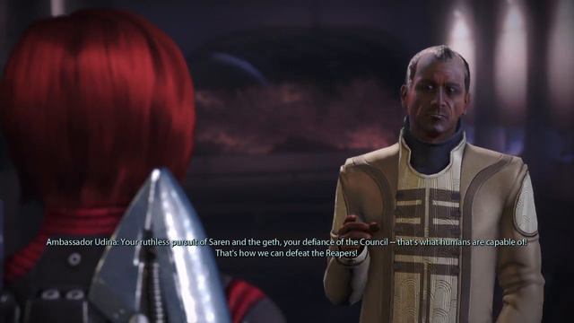 Mass Effect 1 Legendary Edition Renegade Ending смотреть онлайн