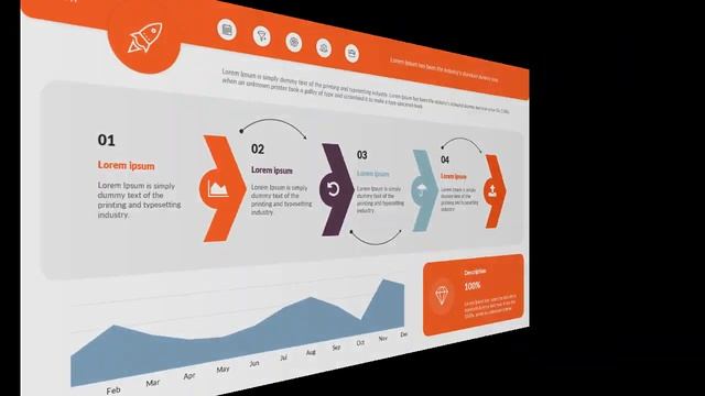 A Dashboards PowerPoint Presentation Template смотреть онлайн