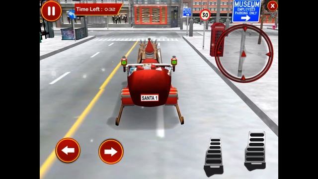 Christmas Santa Gift Runner 3D Mobile Game смотреть онлайн