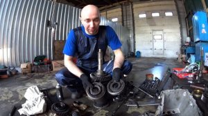 Ремонт коробки передач 33104 на грузовике марки Валдай Д245.Часть 1.