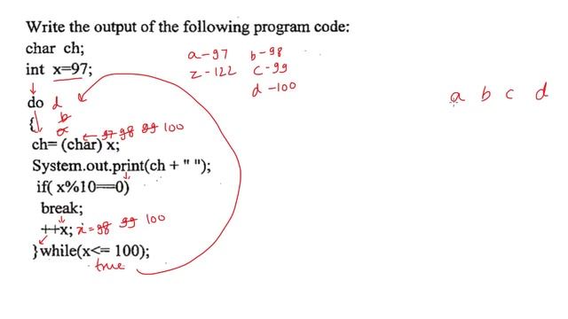 Loop based Output Questions (While and Do While) in Java | Important | ICSE Class 10 Computer смотреть онлайн