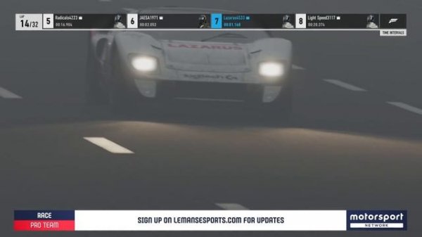 REPLAY - Le Mans Esports Series: Autosport Pro Teams Invitational Race