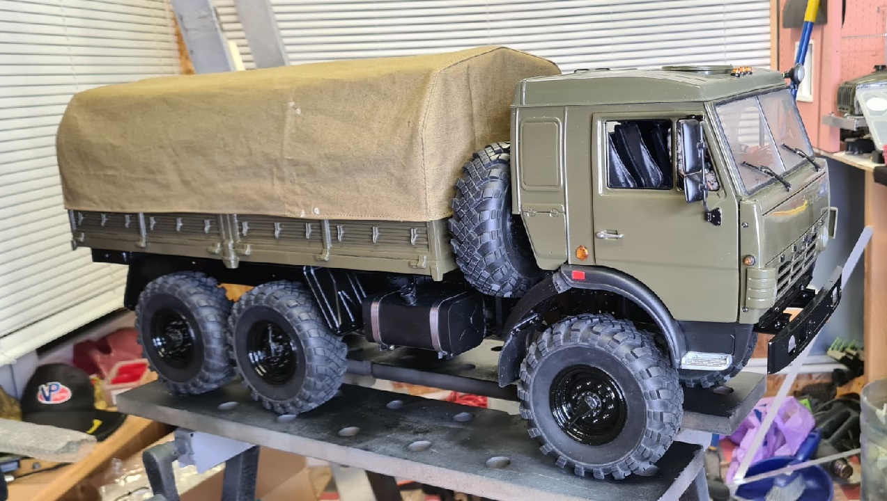 RC Камаз 43114 на радиоуправлении. Собрал за 7 месяцев смотреть онлайн