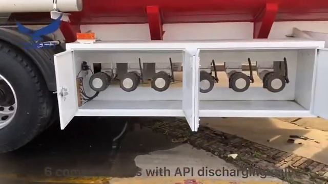 Fuel tanker truck trailer | 54000 liters oil tank tanker truck semi trailer for sale смотреть онлайн