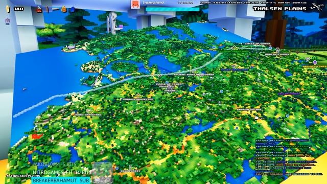 [4] Spirit Bell, Boat, and Reins! Tons Of Equipment! (Cube World Gameplay) смотреть онлайн