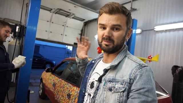 МАШИНА ИЗ КОНФЕТ на 60.000 рублей | КОЛХОЗНЫЙ ТЮНИНГ АВТО СВОИМИ РУКАМИ | Реакция людей смотреть онлайн
