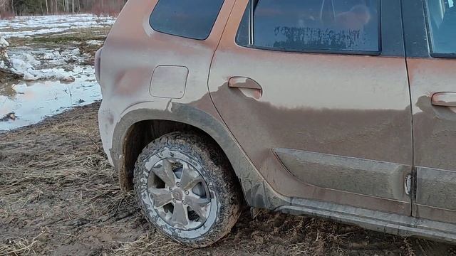 Дастер 2 неожиданное препятствие;) смотреть онлайн