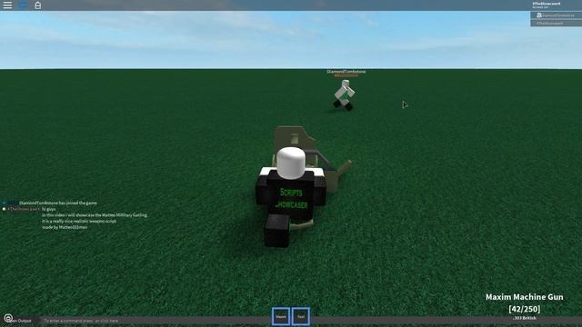 Roblox Script Showcase Episode#628/Matteo Millitary Gatling Gun смотреть онлайн