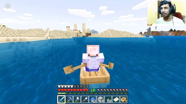 MOVING VILLAGER TO MY CASTLE | MINECRAFT GAMEPLAY #14 смотреть онлайн
