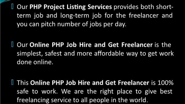 Freelance Finder Website | PHP Project Listing Services | Online PHP Job Hire and Get Freelancer смотреть онлайн