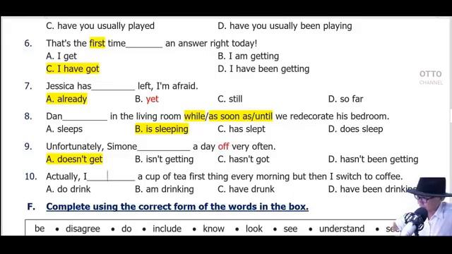 Hướng Dẫn Chi Tiết Destination B2 - Unit 1: Grammar смотреть онлайн