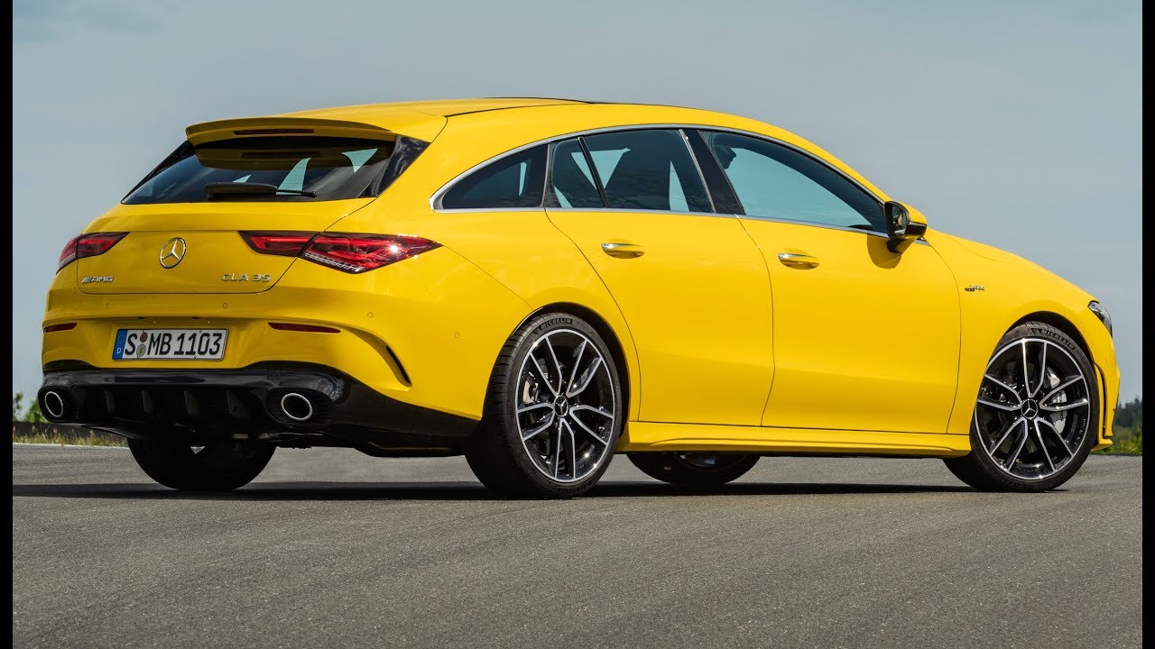 Mercedes AMG CLA 35 Shooting Brake 2020 - шикарный универсал. смотреть онлайн