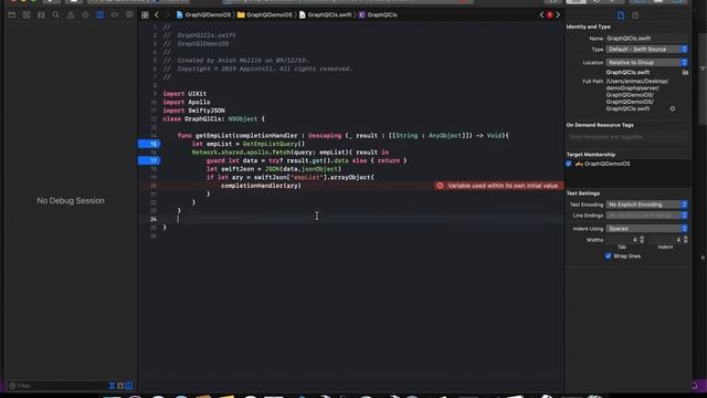 GraphQl Integration in iOS Application Part - 2 смотреть онлайн
