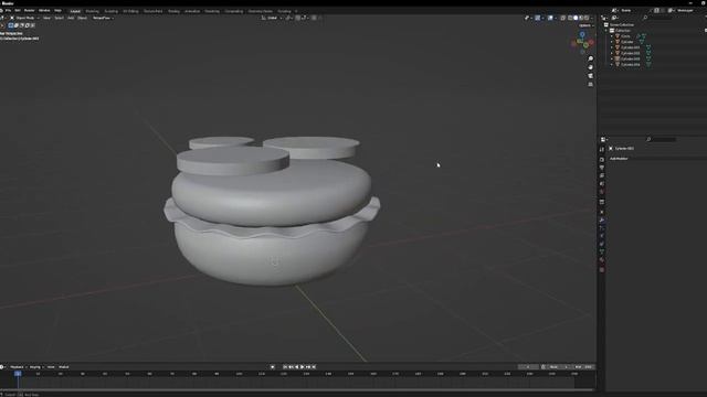 УРОК BLENDER| Моделирование бургера за 3 минуты смотреть онлайн