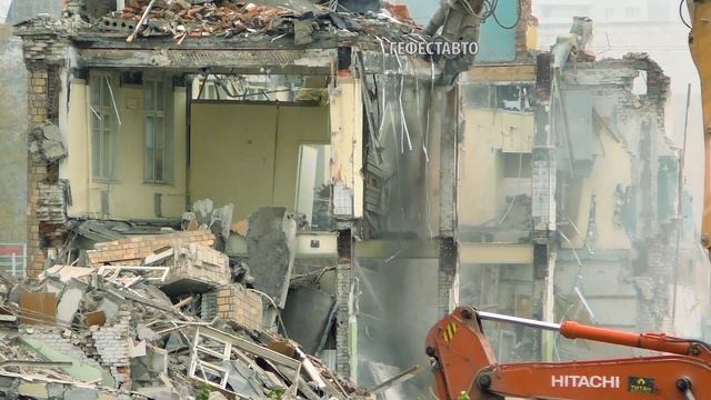 Бетонный и Кирпичный щебень. Рециклинг после демонтажных работ. смотреть онлайн