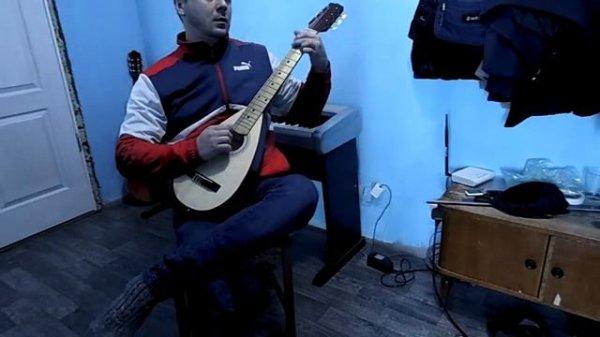 upgraded Hora Travel guitar S1250 (radius fretboard + zero fret)