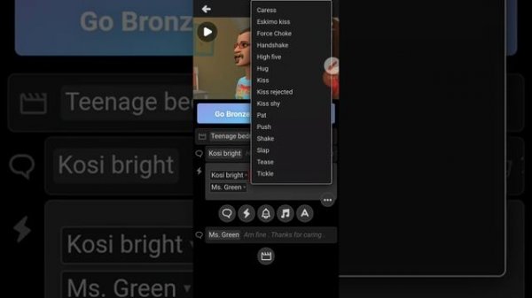 How to create a plot using the plotagon story app
