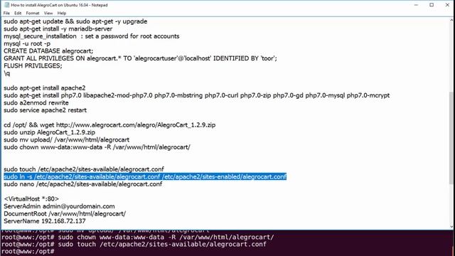 AlegroCart Free Open Source E Commerce Shopping Cart Solution on ubuntu 16 смотреть онлайн