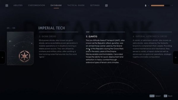 Imperial Tech Empire All Databank Locations Star Wars Jedi Fallen Order