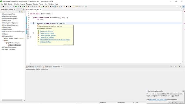 Take input from user | Scanner Class in Java | core java tutorial смотреть онлайн