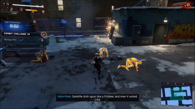Miles Morales: All Pete's Combat Challenges - Gold/No Damage/ + Final Test