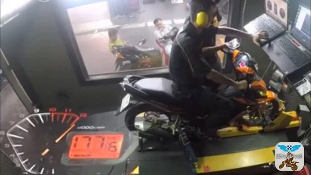 182kph! Honda wave 150 смотреть онлайн