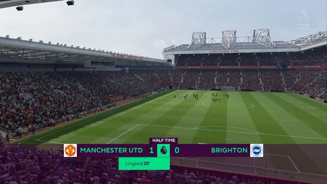 Manchester United Vs Brighton (Fifa 19 Gameplay 😎)