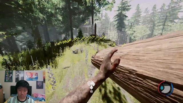 WE BUILT A TREEHOUSE ON A HILL (The Forest Gameplay) смотреть онлайн