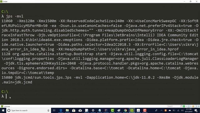 Java Virtual Machine Process(JVM) Status Tool(2019) #jvm #java смотреть онлайн